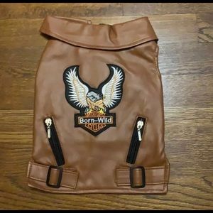 Adorable Doggy “Harley-Davidson” Type Motorcycle Vest